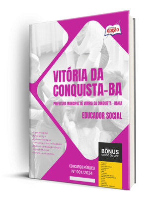 Apostila Prefeitura de Vitória da Conquista - BA  - Educador Social