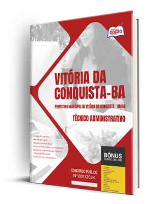 Apostila Prefeitura de Vitória da Conquista - BA 2024 - Técnico Administrativo