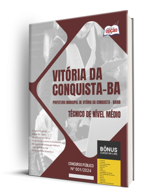 Apostila Prefeitura de Vitória da Conquista - BA 2024 - Técnico de Nível Médio
