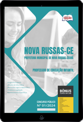 Apostila Prefeitura de Nova Russas - CE em PDF - Professor de Educação Infantil 2024