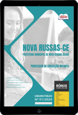 Apostila Prefeitura de Nova Russas - CE em PDF - Professor de Educação Infantil 