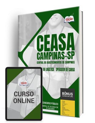 Apostila CEASA Campinas - SP 2024 - Agente de Logística - Operador de Carga