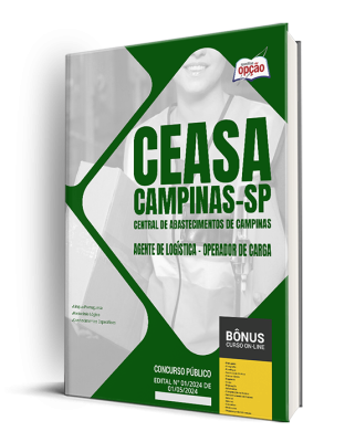 Apostila CEASA Campinas - SP 2024 - Agente de Logística - Operador de Carga