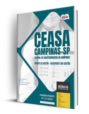 Apostila CEASA Campinas - SP 2024 - Agente de Gestão - Assistente em Gestão