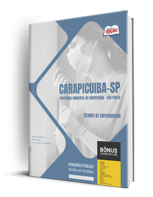 Apostila Prefeitura de Carapicuíba - SP 2024 - Técnico de Enfermagem