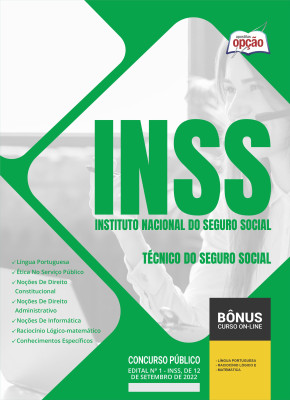 Apostila INSS em PDF - Técnico do Seguro Social 2024