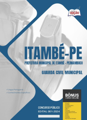 Apostila Prefeitura de Itambé - PE 2024 - Guarda Civil Municipal