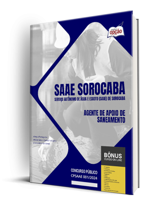 Apostila SAAE Sorocaba - SP 2024 - Agente de Apoio de Saneamento