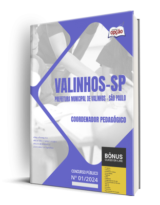 Apostila Prefeitura de Valinhos - SP 2024 - Coordenador Pedagógico
