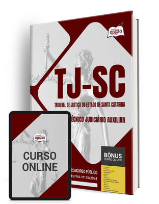 Apostila TJ-SC 2024 - Técnico Judiciário Auxiliar