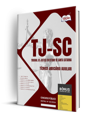 Apostila TJ-SC 2024 - Técnico Judiciário Auxiliar
