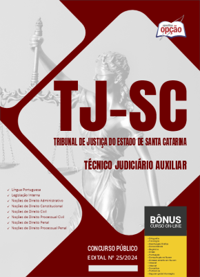 Apostila TJ-SC em PDF - Técnico Judiciário Auxiliar 