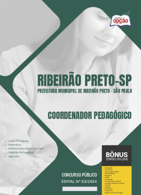 Apostila Prefeitura de Ribeirão Preto - SP em PDF - Coordenador Pedagógico 