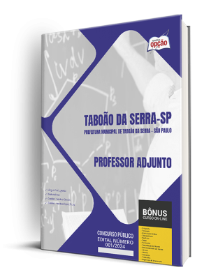 Apostila Prefeitura de Taboão da Serra - SP 2024 - Professor Adjunto