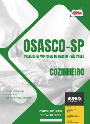 Apostila Prefeitura de Osasco - SP  - Cozinheiro