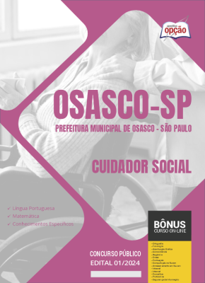 Apostila Prefeitura de Osasco - SP em PDF - Cuidador Social 2024