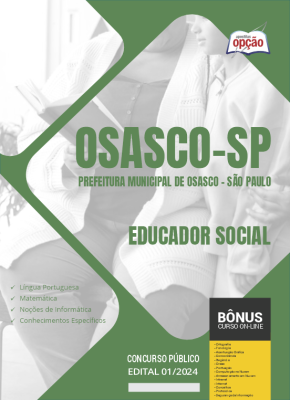 Apostila Prefeitura de Osasco - SP 2024 - Educador Social