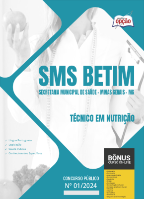 Apostila SMS BETIM - MG em PDF - Técnico em Nutrição 2024