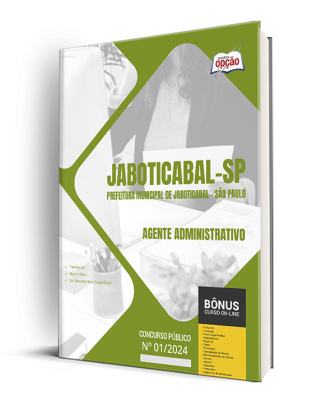 Apostila Prefeitura de Jaboticabal - SP 2024 - Agente Administrativo