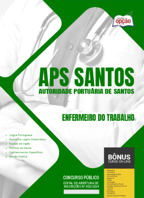 Apostila APS Santos em PDF - Enfermeiro do Trabalho 2024
