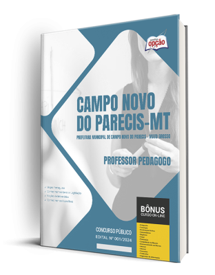 Apostila Prefeitura de Campo Novo do Parecis - MT 2024 - Professor Pedagogo