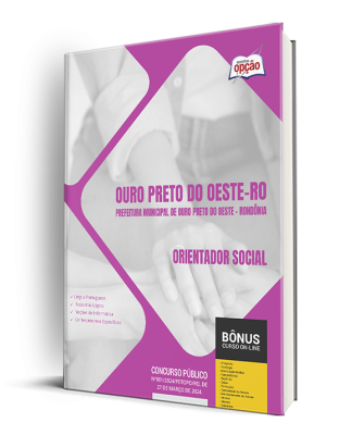 Apostila Prefeitura de Ouro Preto do Oeste - RO 2024 - Orientador Social