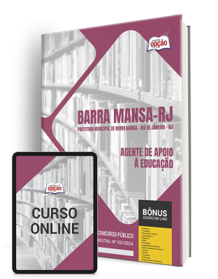 Apostila Prefeitura de Barra Mansa - RJ 2024 - Agente de Apoio à Educação