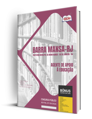 Apostila Prefeitura de Barra Mansa - RJ 2024 - Agente de Apoio à Educação