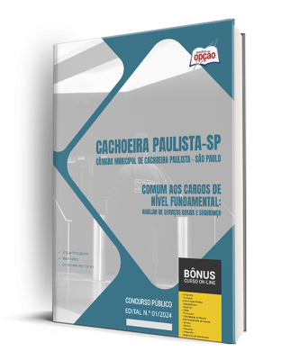 Apostila Câmara de Cachoeira Paulista - SP  - Comum aos Cargos de Nível Fundamental