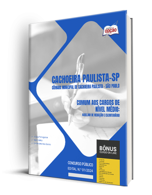 Apostila Câmara de Cachoeira Paulista - SP  - Comum aos Cargos de Nível Médio
