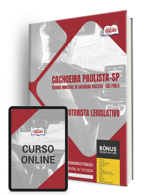 Apostila Câmara de Cachoeira Paulista - SP 2024 - Motorista Legislativo