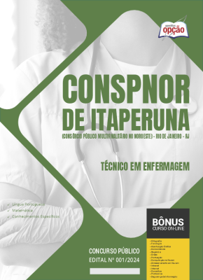 Apostila CONSPNOR de Itaperuna - RJ 2024 - Técnico de Enfermagem