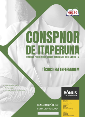 Apostila CONSPNOR de Itaperuna - RJ em PDF - Técnico de Enfermagem 2024
