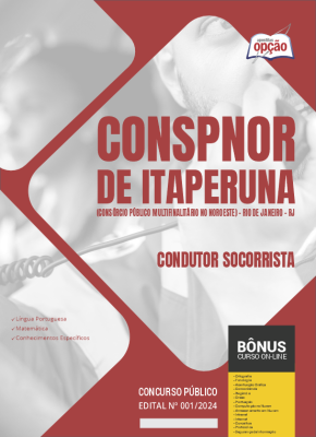 Apostila CONSPNOR de Itaperuna - RJ em PDF - Condutor Socorrista 