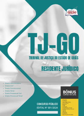 Apostila TJ-GO em PDF - Residente Jurídico 2024