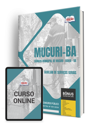 Apostila Câmara de Mucuri - BA  - Auxiliar de Serviços Gerais