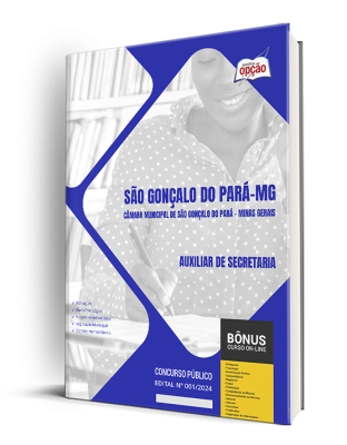 Apostila Câmara de São Gonçalo do Pará - MG  - Auxiliar de Secretaria