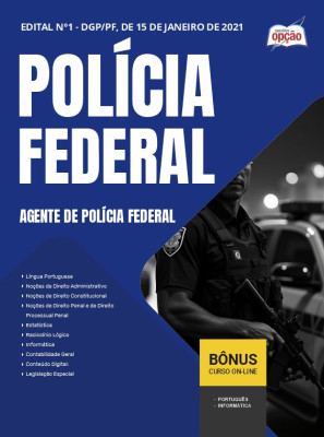 Apostila Polícia Federal (PF) 2025 - Agente de Polícia Federal