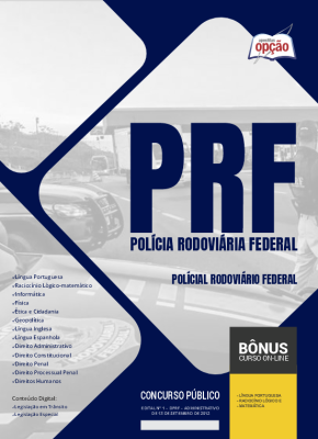 Apostila PRF em PDF - Policial Rodoviário Federal 2024