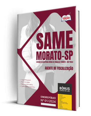 Apostila SAME Francisco Morato - SP 2024 - Agente de Fiscalização