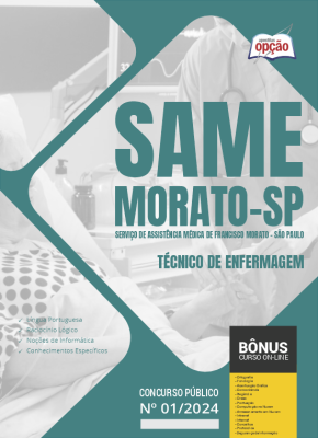 Apostila SAME Francisco Morato - SP  - Técnico de Enfermagem