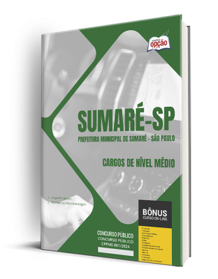 Apostila Prefeitura de Sumaré - SP 2024 - Cargos de Nível Médio