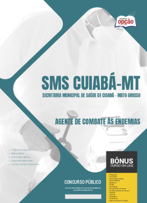 Apostila SMS Cuiabá em PDF - Agente de Combate às Endemias 