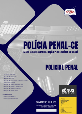 Apostila Polícia Penal - CE em PDF - Policial Penal 2024