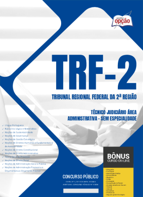 Apostila TRF 2 2024 - Técnico Judiciário - Área: Administrativa - Sem Especialidade