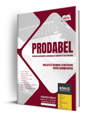 Apostila PRODABEL  - Analista de Recursos Estratégicos - Gestão Administrativa