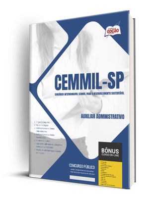 Apostila CEMMIL-SP 2024 - Auxiliar Administrativo
