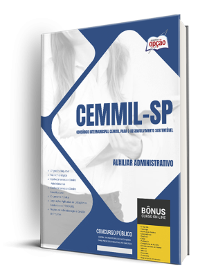 Apostila CEMMIL-SP  - Auxiliar Administrativo