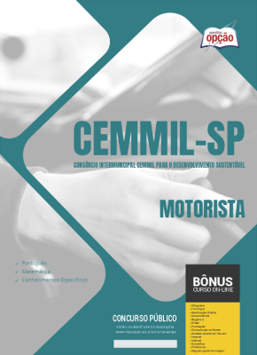 Apostila CEMMIL-SP em PDF - Motorista 2024