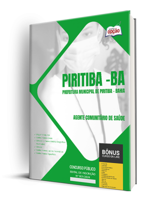 Apostila Prefeitura de Piritiba - BA 2024 - Agente Comunitário de Saúde